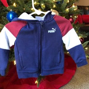 Puma Zip up hoodie baby boy